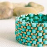 Turquoise bronze textured c..