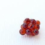 Red small Beaded Beads Lamp..