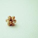 Golden Beaded Beads(6) Hand..