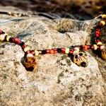 African Tribal skull neckla..