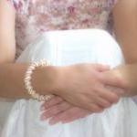 Wedding Pearl White Golden..