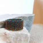 Cedar textured band ring Be..