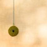 Green Olive. Bead woven rou..