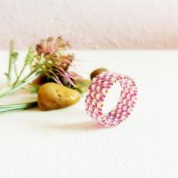 Romantic moments. Textured custom band ring. Valentine's day gift idea